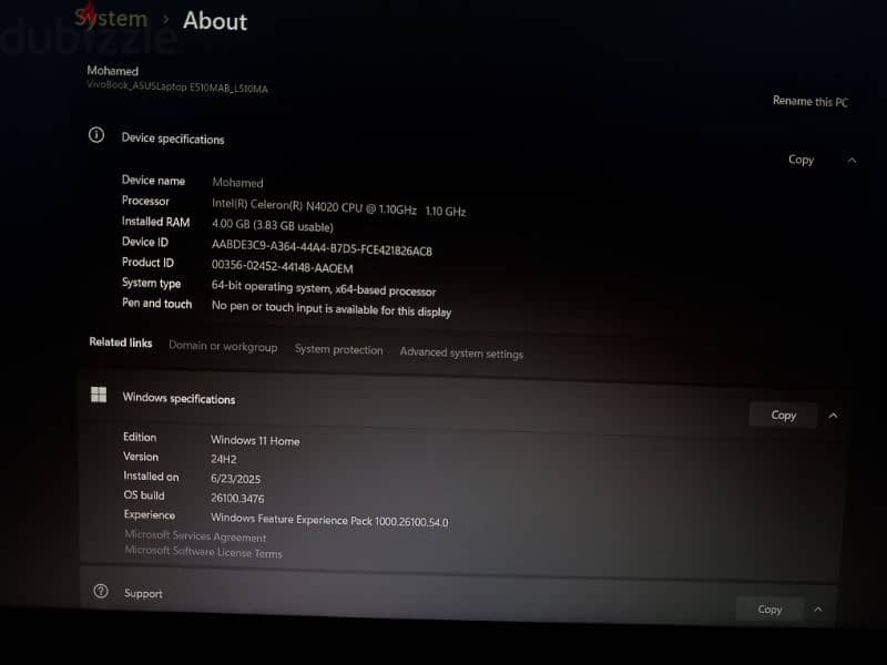 Asus E510 3