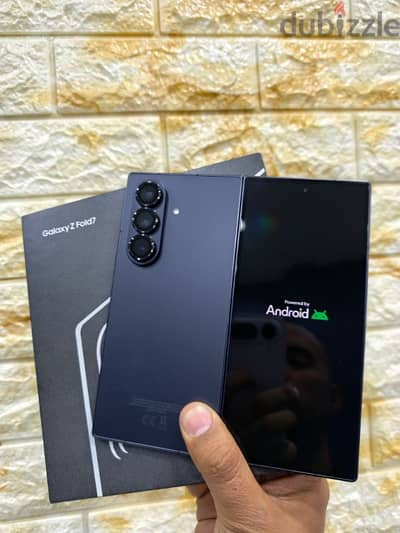Samsung galaxy fold7  giga 512    12 ram   زيرو ضريبه
