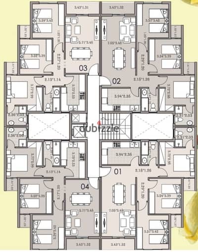 For sale an apartment with a 10% down payment installment over 10 years - 10% discount on a 3-room apartment 6 October Al-Wahat Road