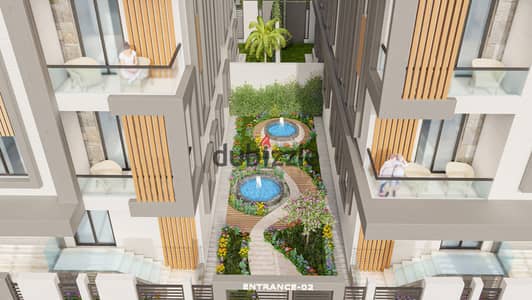 Ground floor apartment with garden for sale in the Fifth Settlement inside a mini compound at a bargain price!