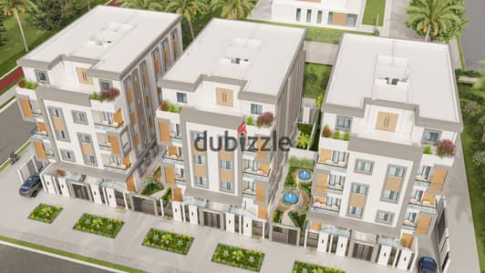 155m apartment in a distinctive mini compound in North House