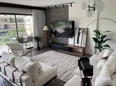 Apartment for sale with a landscape view in a prime location in Sheikh Zayed, inside The Harv Compound, facing Village West.