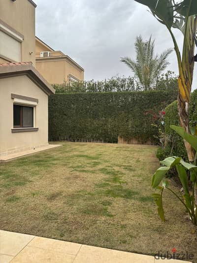 Semi-furnished villa for rent in Mivida Compound