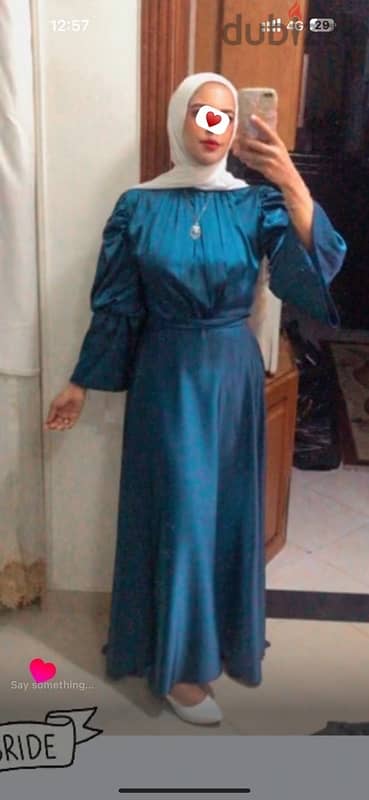 فستان سواريه سيمبل رويال شيك
