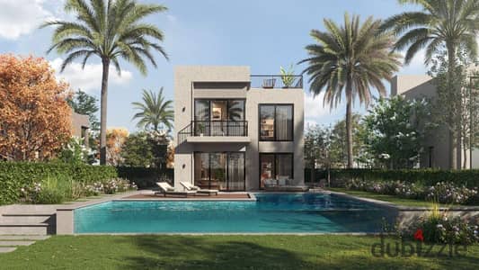 For sale: Independent villa, 310m², in Villagio compound, eastern extensions, Palm Hills plateau, October                                            .