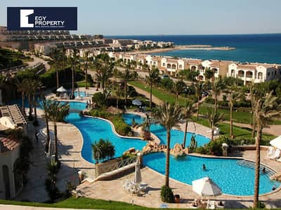 شالية للبيع 3 غرف + جاردن مفروش بالكامل في لافيستا العين السخنة