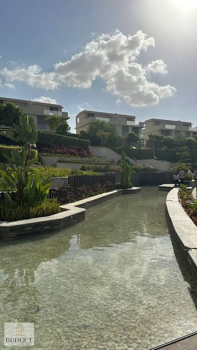 Ready to move | 2 Bedrooms | 135 sqm | Prime location facing the Green River  Apartment for sale in IL Bosco, New Administrative Capital – R7 Resident