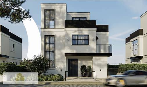 Standalone villa for sale directly on the Dahshur Link Road with only a 2.5% down payment and installments over 9 years.