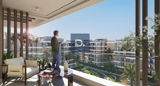 Launch opportunity for the second phase in front of MSA | 130m apartment with a comfortable installment over 12 years - 5% discount | Most upscale residential complex in Hadayek October | (AQMAR RESIDENCES)
