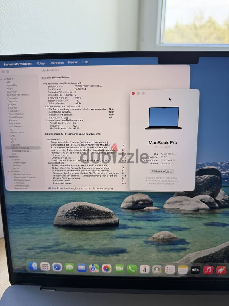 MacBook Pro 16'M3 pro 18GB with box 7