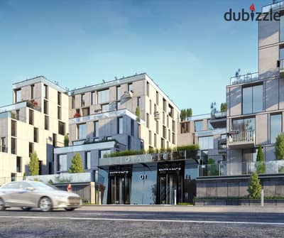 Finished office for sale, installments over 9 years, 600,000 down payment, in the heart of Sheikh Zayed, opposite The Gate Mall.