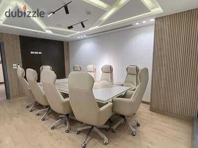 Office for rent in Golden Tower Mall, a very prime location in the Mu23 area of ​​the New Administrative Capital.