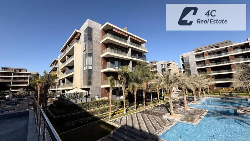 باقل من سعر الماركت ب 800 الف شقة استلام فوري 200 متر 3 غرف نوم برايم لوكيشن للبيع فى كمبوند الباتيو اورو  Elpatio Oro New Cairo التجمع الخامس