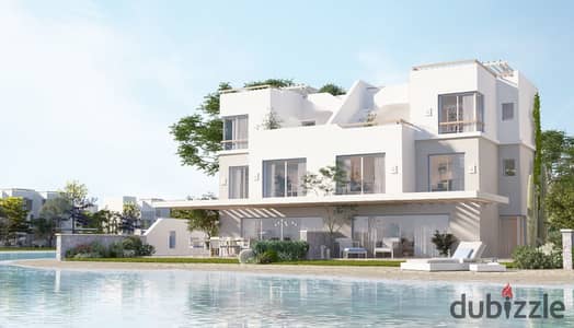 Fully finished chalet near the sea, located in front of New Alamein Towers