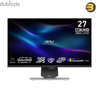 MSI MPG 274URDFW E16M 27″ 4K UHD Mini-LED Gaming Monitor