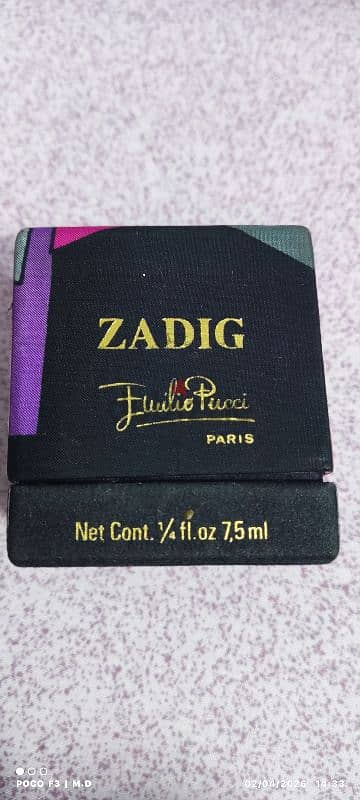 للبيع قطعة نادرة لهواة النوادر   | Zadig by Emilio Pucci - Parfum