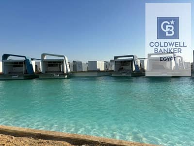 Corner Townhouse 140 sq m for Sale in Fouka Bay, First Row on the Lagoon, Fully Finished and Furnished