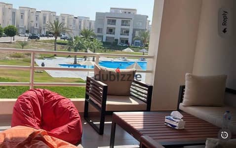 شاليه  متشطب بالكامل للبيع فى امواج بالساحل الشمالي برايم لوكيشن مباشر علي البحر