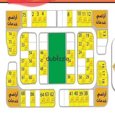 قطعة أرض للبيع – بيت الوطن October - Beit Al-Watan التوسعات الشرقية – استلام فوري  موقع مميز بالقرب من Palm Hills مباشرة