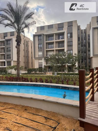 شقه استلام فوري في المراسم فيفث سكويربرايم لوكيشن فيو بوكيت لاند سكيب  بحري صريح fifth square new cairo