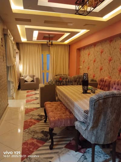 شقة للبيع مساحه 150م تشطيب الترا سوبر لوكس بشارع الجامعه زهراء مدينة نصر عمارات الاهالي خطوات من طريق الميثاق الرئيسي