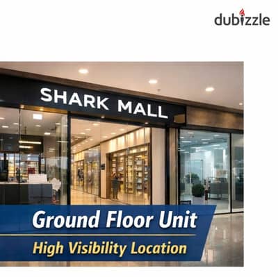 Commercial Shop for Sale in Shark Mall – Prime Location with Two Fronts-Elshorouk city