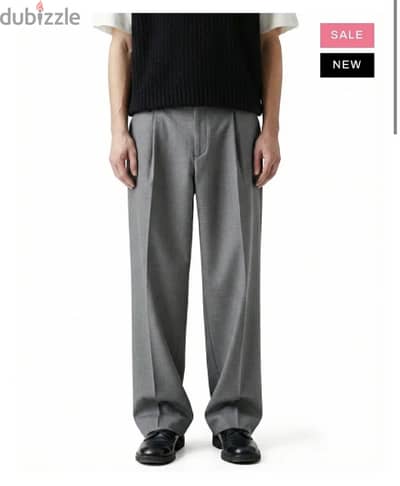 Grey tailored pant