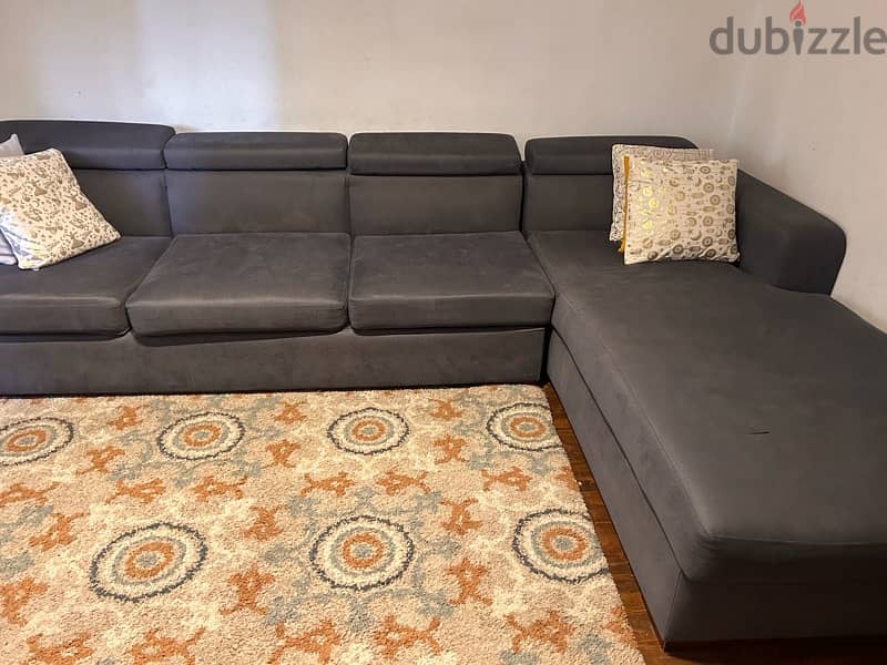 L shape sofa 1