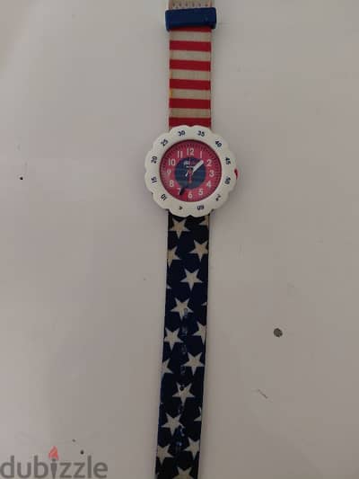 Swatch Flick Flack stars and stripes