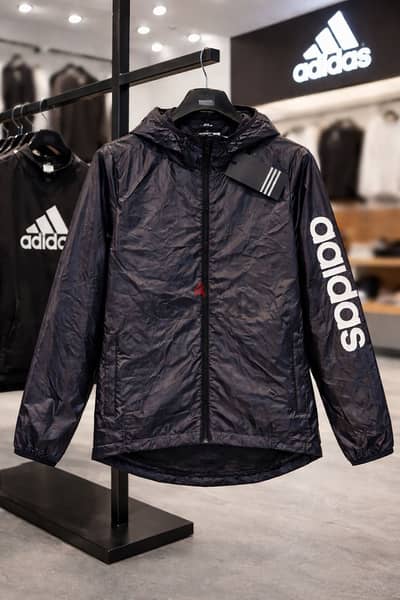 Adidas Jacket Size Medium Black