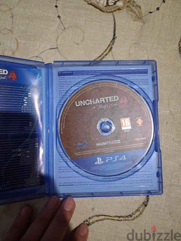 uncharted 4 ps4 Arabic edition 2