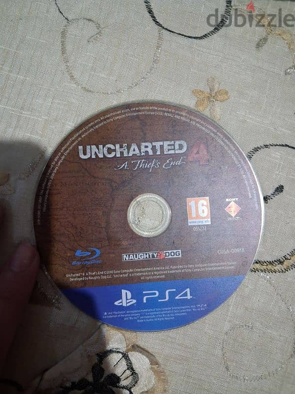 uncharted 4 ps4 Arabic edition 3