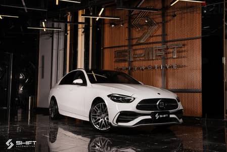 Mercedes C180 2023 Brabus kit "14,000 k. m" ضمان الوكيل
