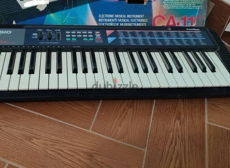 CA-110 keyboard Casio 1