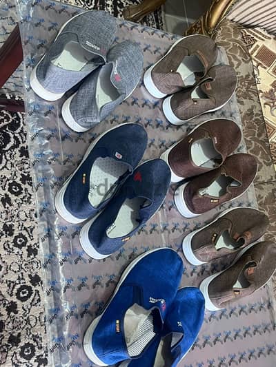 Imported collection of youth shoes