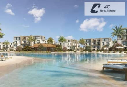 Ground floor chalet with garden resale down payment and remaining installments 173 meters 3 bedrooms fully finished in Silver Sands Ora North Coast