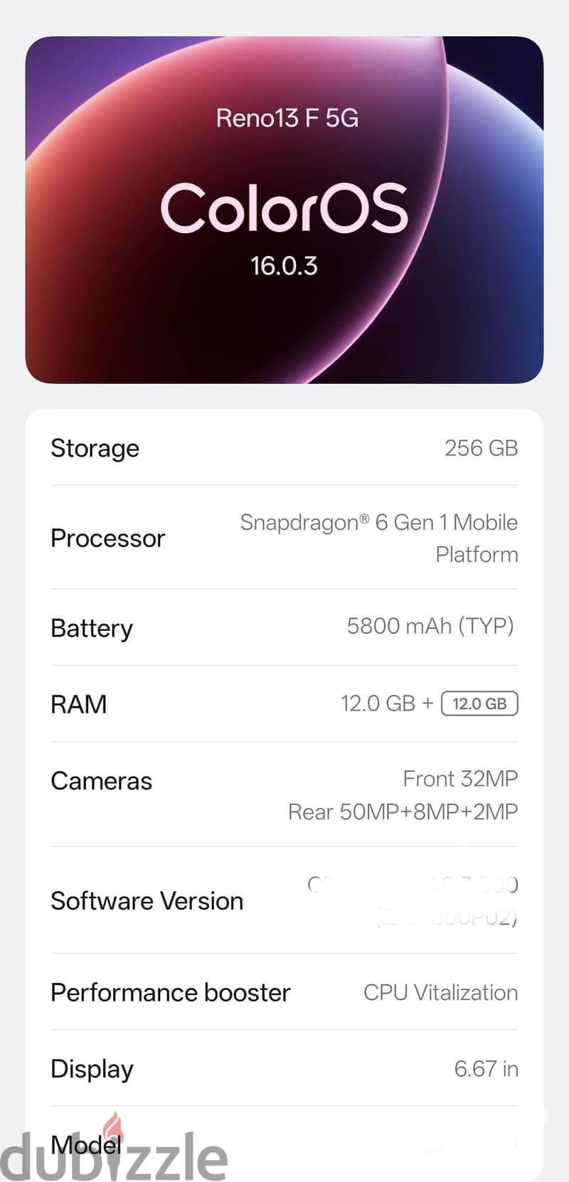 Oppo Reno 13F 5G 3