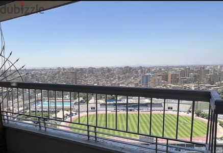 شقة للايجار فى قلب المهندسين احمد عرابي الرئيسي مفروشة بالكامل