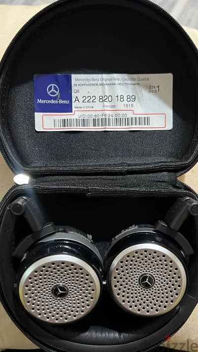Mercedes headphones سماعات مرسيدس rear entertainment headphones