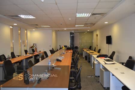 Finished Office at ( South 90 St. )- 550m for Rent -New Cairo