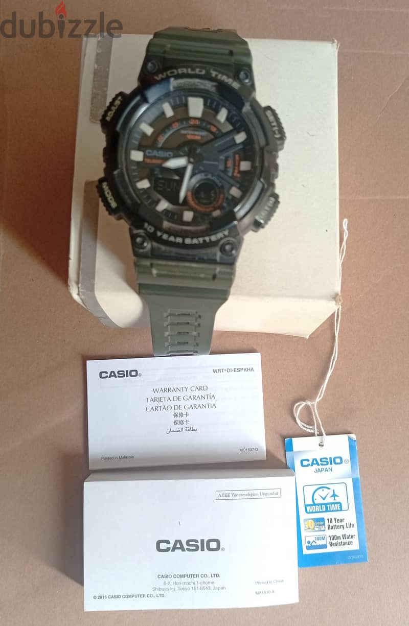 Casio Watch AEQ110BW 5