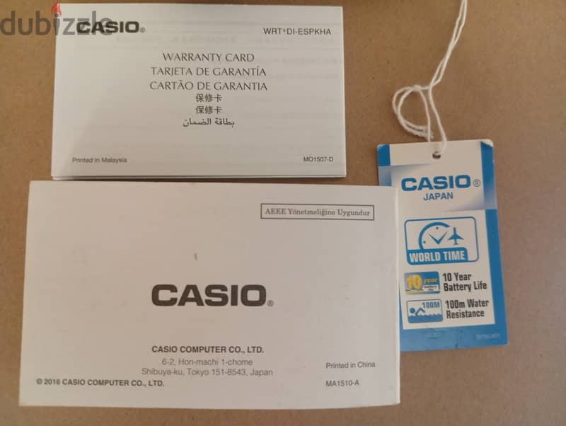 Casio Watch AEQ110BW 10