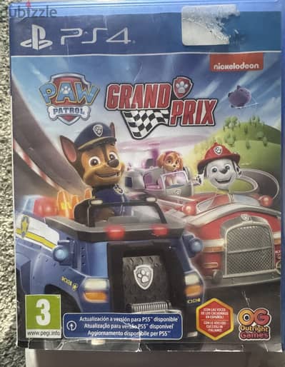 Paw patrol Grand Prix racing