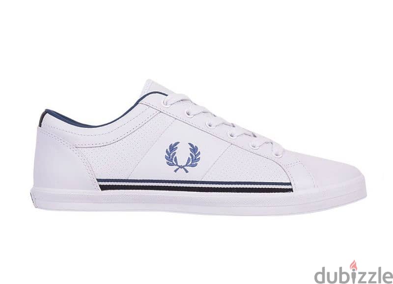 Fred Perry Baseline Perf Leather 1
