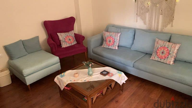 L shape sofa 2