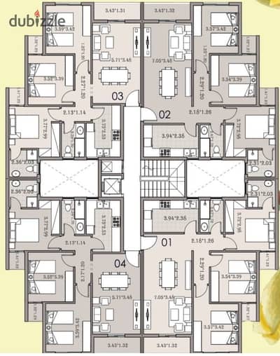For sale, an apartment with a down payment of 10%, installment over 10 years - discount of 10%, 3-room apartment, 6th of October, Wahat Road