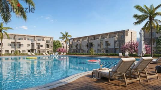 شاليه متشطب فندقي للبيع بخصم مش هيتكرر في ارقى Resort ومع اقوى مطور في افضل موقع في الساحل الشمالي