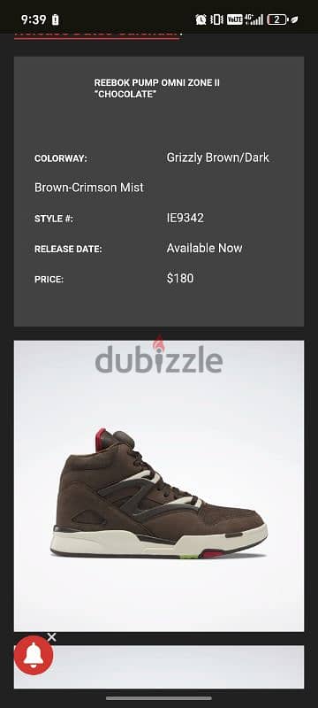 IE9342 Reebok 4