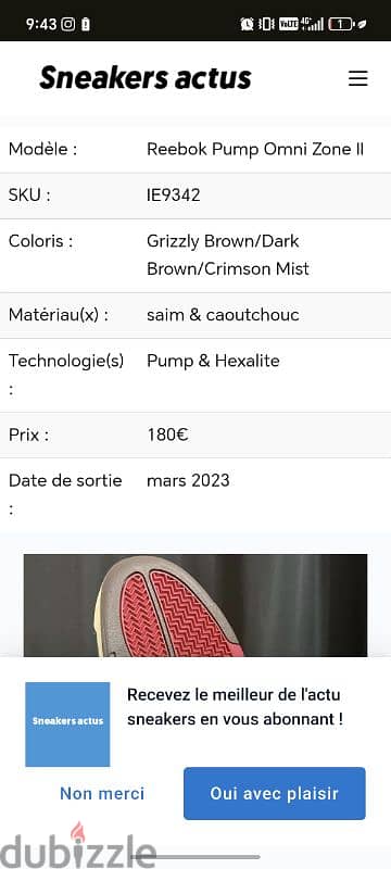 IE9342 Reebok 6