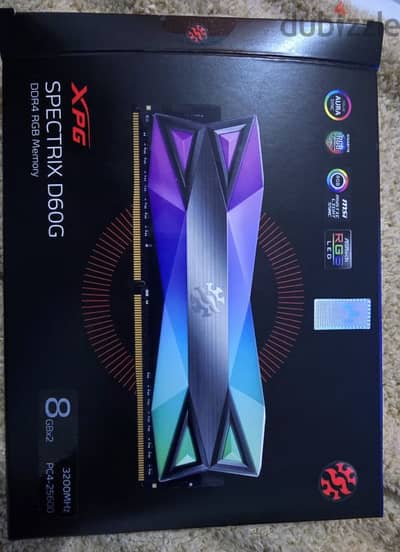 4x8gb argb xpg ddr4 2x3200-2x3600